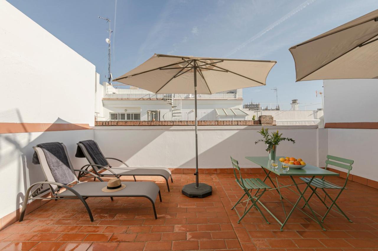 Aurora Terrace Apartments Sevilla Dış mekan fotoğraf